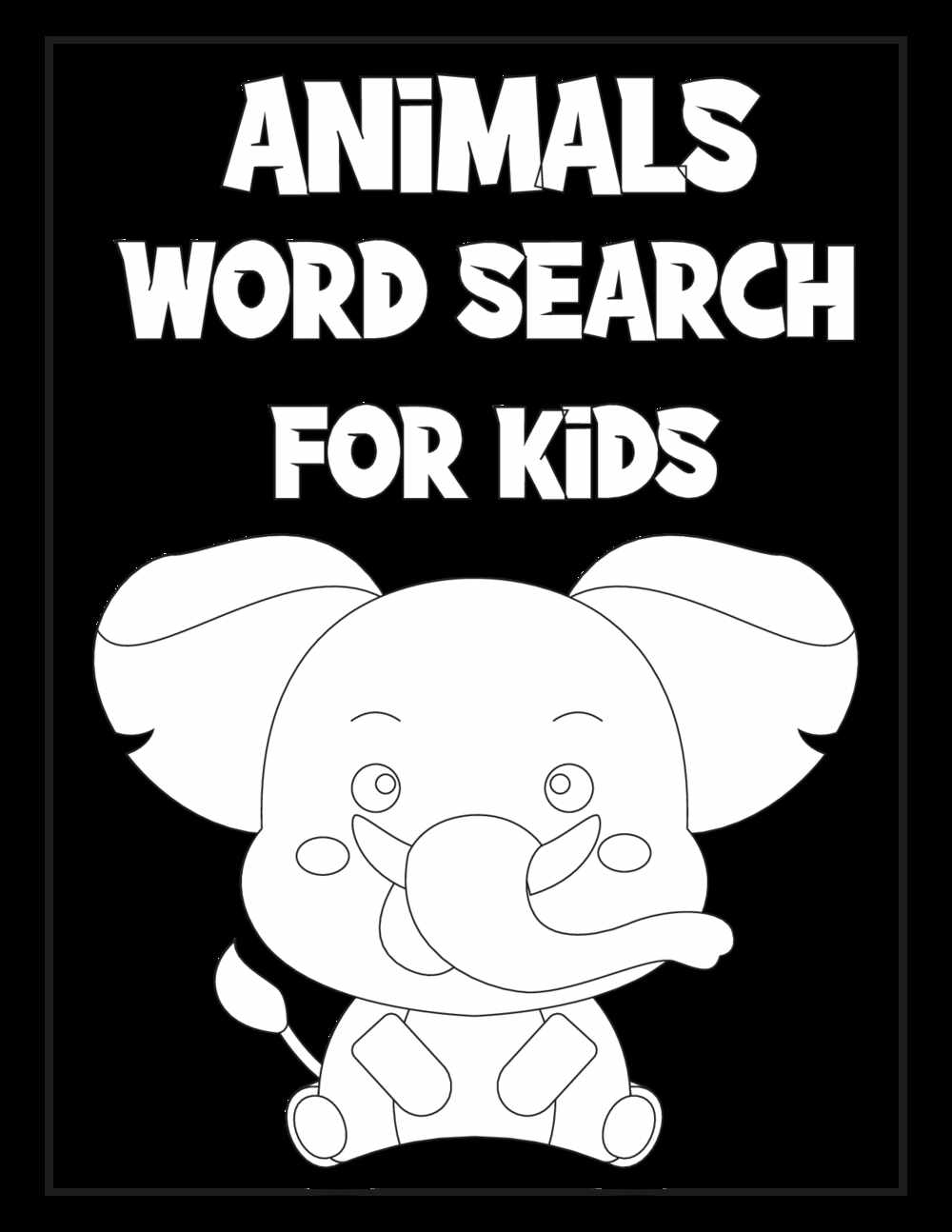 Animals Word Search For Kids
